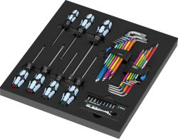 Wera 9760 Schaumstoffeinlage Stainless Set 1
