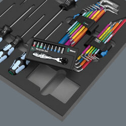 Wera 9760 Schaumstoffeinlage Stainless Set 1