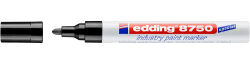 5 x edding 8750 Industrie Lackmarker schwarz im Set