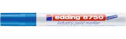 5 x edding 8750 Industrie Lackmarker blau im Set