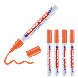 5 x edding 8750 Industrie Lackmarker orange im Set