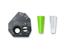 Pica Scriber Block Anzeichenhilfe 9 - 25 mm für Tieflochmarker Dry und Fine Dry