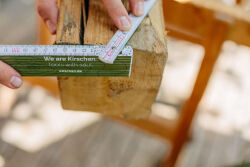 KIRSCHEN Geschenkbox Founder’s Black Edition Stechbeitel mit Gravur | Personalisiertes Vatertags Geschenk für Handwerker