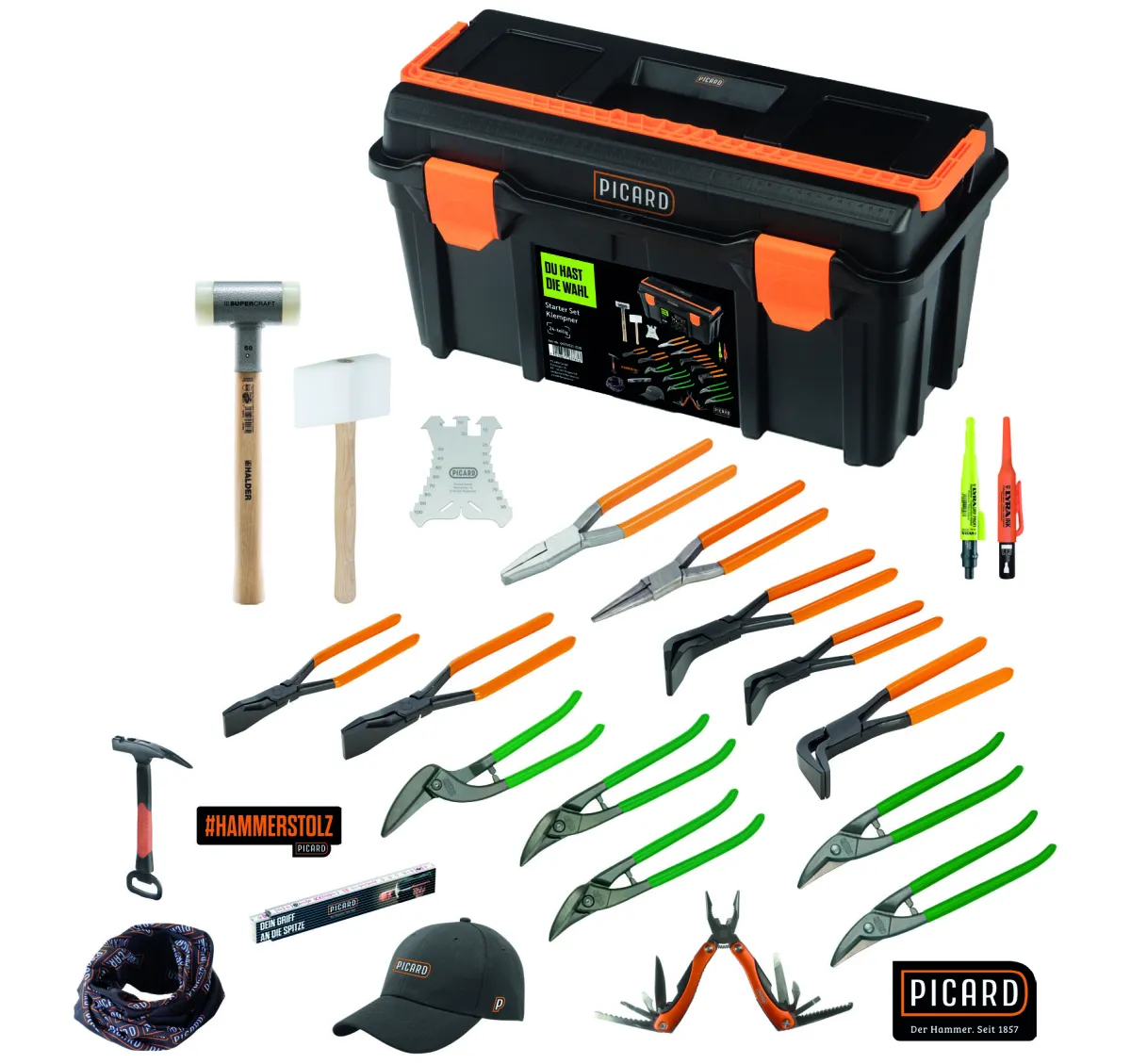PICARD Starter-Set Klempner im Kunststoff-Koffer XL