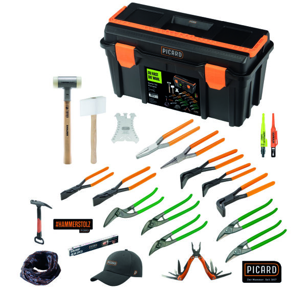 PICARD Starter Set Klempner im Kunststoffkoffer 24-teilig Nr. 0070021-020