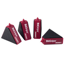 4 x Anti-Rutsch TriGrips Werkstückstützen mit...