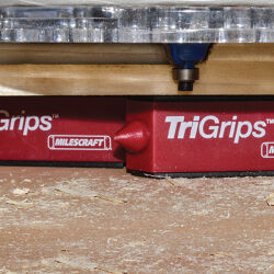 4 x Anti-Rutsch TriGrips Werkstückstützen mit Lackierspitzen