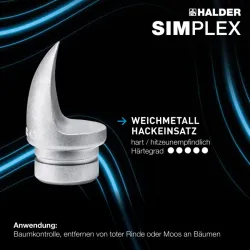 HALDER SIMPLEX Ersatzeinsatz Baumdiagnose...