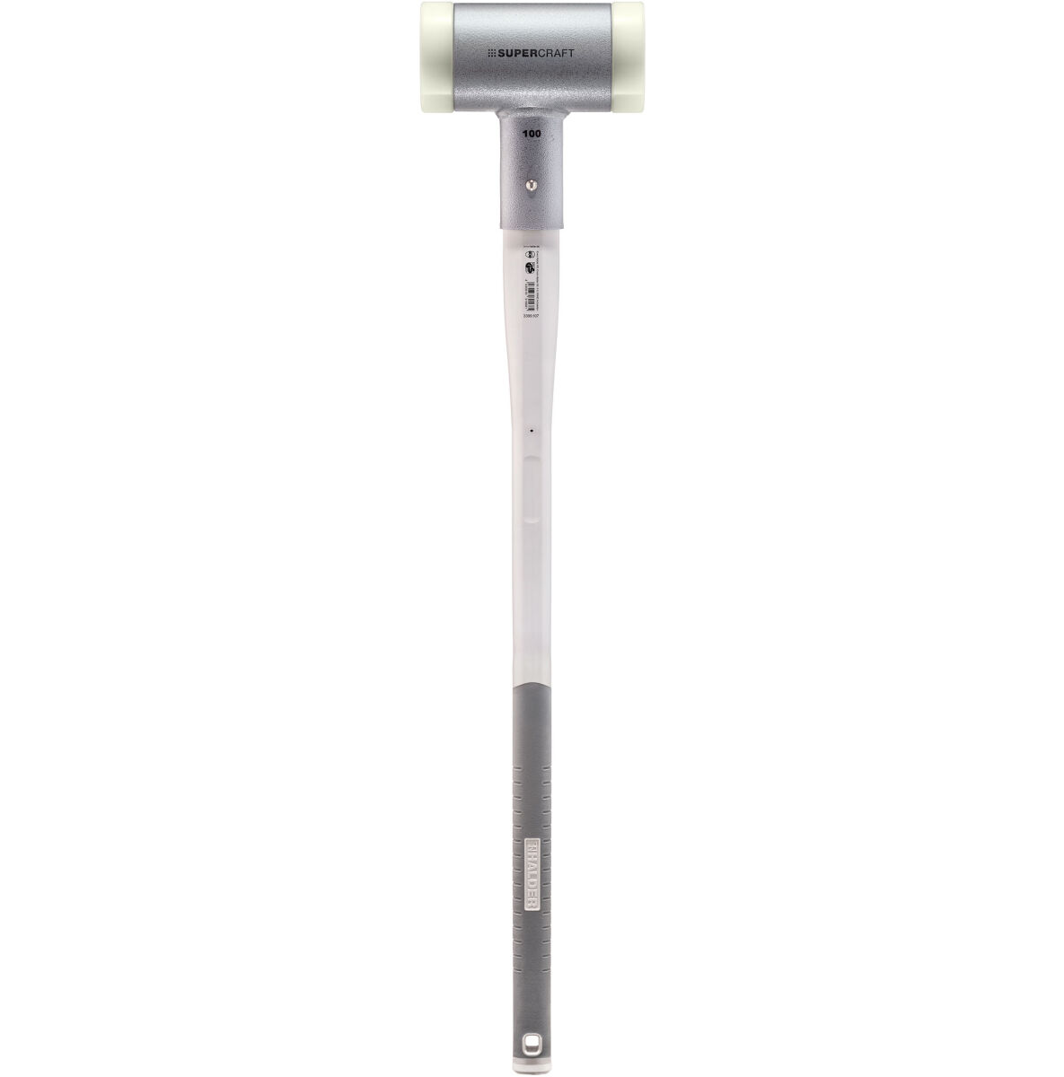 HALDER SUPERCRAFT Vorschlaghammer Ø 100 mm rückschlagfrei mit 3-Komponentenstiel 7,3 kg