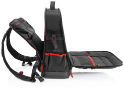 KNIPEX 00 21 51 HK S Werkzeugrucksack Modular X15 Sanitär-Starter bestückt 24-teilig mit Cobra 180 und 250 mm Zangenschlüssel 250 mm TubiX und BiX