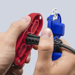 KNIPEX 97 49 66 3 Montagewerkzeug Set für MC4® / MC4® EVO 2 PV-Steckverbinder