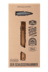 PICARD EST 1857 Schlosserhammer 500g in Geschenkverpackung | Gravur möglich