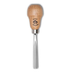 KIRSCHEN Kerbschnitzbeitel mit Rotbuchenheft 8 mm Stich...