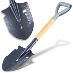 Multifunktionsspaten 70 cm mit Säge, Innensechskant,...