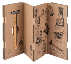 PICARD Geschenkbox EST 1857 Schlosserhammer 500g mit Gravur | Exklusives Handwerker Geschenk zu Geburtstag & Jubiläum