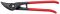 BESSEY Idealschere ohne Öffnungsanschlag D216-280L-B-SBSK rechtsschneidend 280 mm