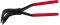 BESSEY Falzzange 45° gebogen mit PVC Griffen D34-60-P