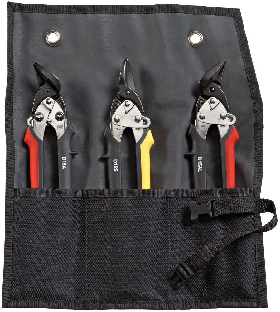 BESSEY Idealscheren-Set in Rolltasche DSET15