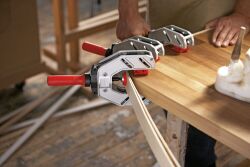 BESSEY Einhand-Kantenzwinge EKT55 Spannweite 10 bis 55 mm Ausladung 45 mm