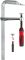 BESSEY Ganzstahl-Schraubzwinge GZ25-2K 250 x 120 mm