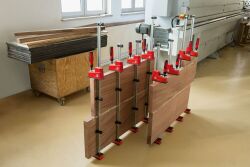 BESSEY 2 x Korpuszwinge REVO KRE30-2K-OH Spannweite 300 mm, Ausladung 95 mm