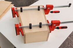 BESSEY 2 x Korpuszwinge REVO KRE80-2K-OH Spannweite 800 mm, Ausladung 95 mm