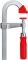 BESSEY Leicht-Schraubzwinge in U-Form LMU15/5 150 x 50 mm