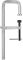 BESSEY Hochleistungszwinge in U-Form SGU30-14-10 300 x 140 mm