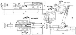 BESSEY Schubstangenspanner STC-IHH25SB Spannweite 35 mm