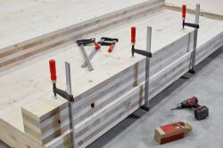 BESSEY Temperguss-Schraubknecht TGKR60 600 x 120 mm