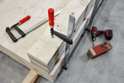 BESSEY Temperguss-Schraubknecht TGKR80 800 x 120 mm