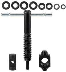 BESSEY Knebelspindel kpl. GRA (+Bolzen, +Sicherungsringe)