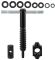 BESSEY Knebelspindel kpl. GRA (+Bolzen, +Sicherungsringe)