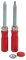 BESSEY Spindel-Set FRK (2 unterschiedl. Spindeln, +Druckplatte, +Schutzkappe)