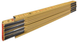 5x STABILA Gliedermaßstab 2 m Holz Type 607 im Set