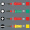 Wera Kraftform Kompakt VDE Safe-Torque Speed Schaltschrank-Set Basic 2 Schraubendreher Set 11-tlg.
