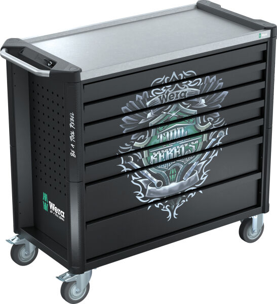 Wera 9801 Tool Rebel Werkstattwagen Stainless XXL ohne Werkzeug