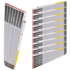10x STABILA Gliedermaßstab 3 m Holz Type 617/11 im Set