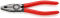KNIPEX 03 01 180 Kombizange 180 mm mit Kunststoff überzogen schwarz atramentiert
