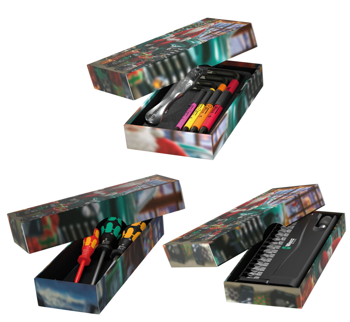 Wera Christmas 2026 Bit-Check 30 PH PZ TX + Tool-Card Hex-Plus 3-6 mm + Schraubendreher-Mix 39-tlg. Spar-Set