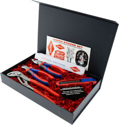KNIPEX Geschenkbox Klassiker Kombizange Seitenschneider...