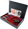 KNIPEX Geschenkbox Klassiker Kombizange Seitenschneider Cobra & CutiX mit Gravur inkl. Zollstock | Exklusives Handwerker Geschenk