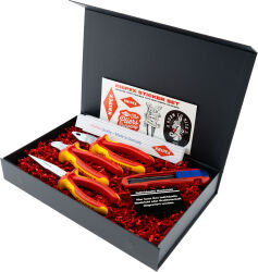 KNIPEX Geschenkbox Elektriker VDE Kombizange...